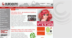 Desktop Screenshot of euroexpo.cz