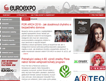 Tablet Screenshot of euroexpo.cz